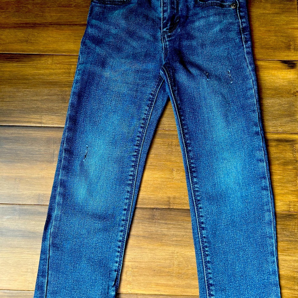 Kids 4T Old Navy Karate Skinny Jeans Adjustable Waist